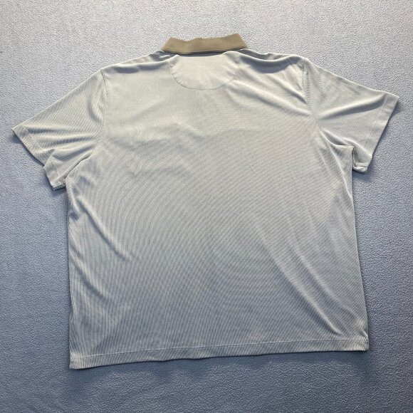 UNTUCKit Polo Shirt Mens Size XXXLarge Short Sleeve Gray Pocket Golf Tennis - Picture 2 of 12